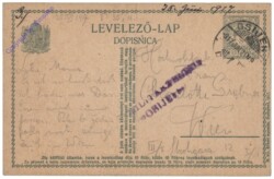 Postkarte aus 1917