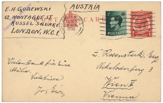 ak125915 Postkarte aus 1936