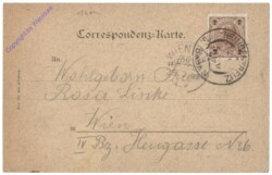 Postkarte aus 1898; Mutterhaus des Cisterzienser Orden