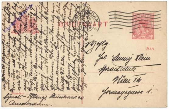 ak125930 Postkarte aus 1919