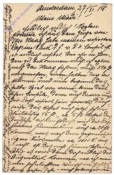 Postkarte aus 1919
