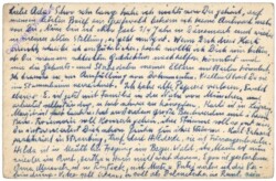 Postkarte aus 1950