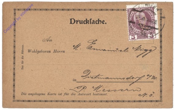 ak125938 Postkarte aus 1912; Deutsches Volksblatt