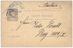 Postkarte aus 1906