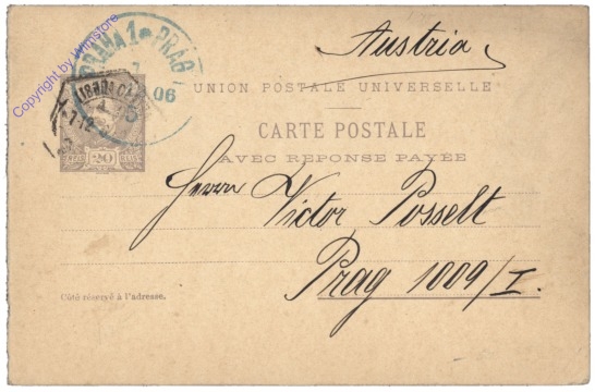 ak125943 Postkarte aus 1906