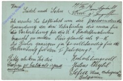 Postkarte aus 1914
