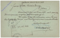 ak125953a Postkarte aus 1909