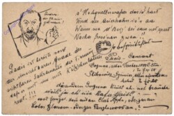 Correspondenz-Karte aus 1893; Lieber Carl Nr IX.