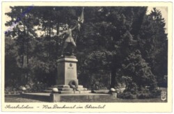 Saarbrücken, 70er Denkmal im Ehrental