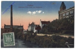 Cottbus, Elektrisches Werk, Amts- und Landgericht