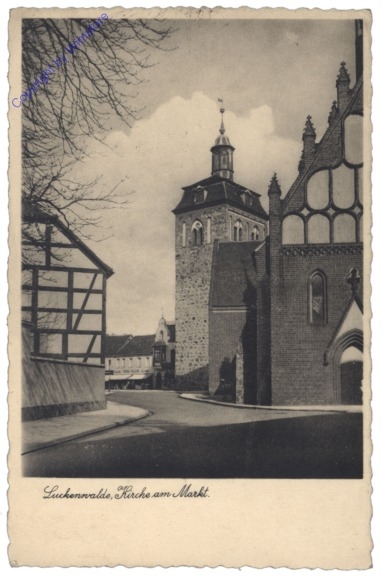 Luckenwalde, Kirche am Markt