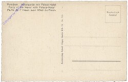 Potsdam, Havelpartie mit Palast-Hotel