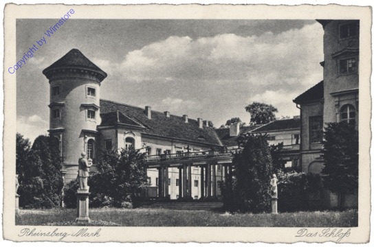 Rheinsberg-Mark, Das Schloß