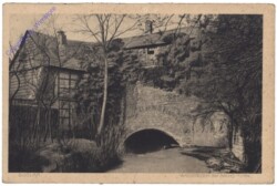 Goslar a. Harz, Wasserloch am Bachs-Turm