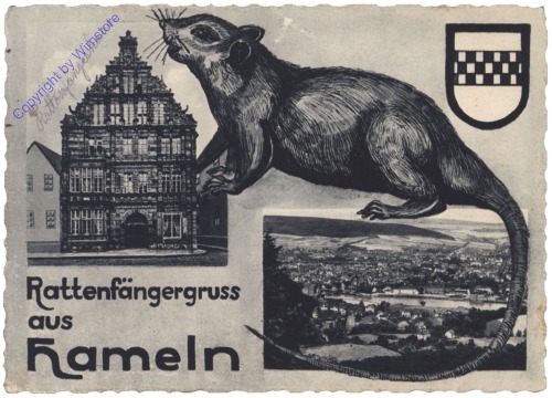 Hameln, Rattenfängergruss