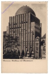Hannover, Hochhaus mit Planetarium
