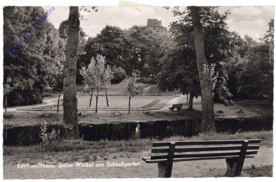 Lüchow, Stiller Winkel am Schlossgarten