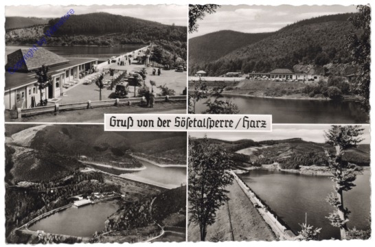 Osterode, Sösetalsperre, Multiansicht