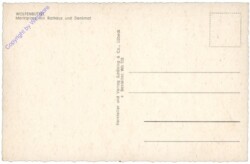 Wolfenbüttel, Marktplatz mit Rathaus und Denkmal