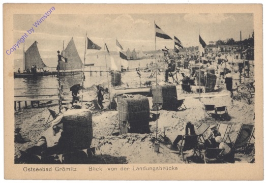Grömitz, Blick von der Landungsbrücke