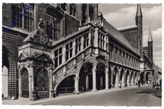 Lübeck, Rathaustreppe