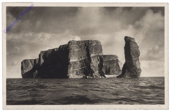 Insel Helgoland, Von Norden gesehen