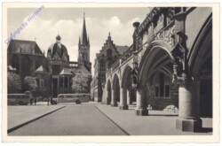 Bad Aachen, Katschhof mit Dom