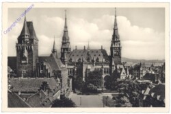 Bad Aachen, Rathaus mit Katschhof