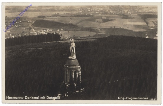 Detmold, Hermanns-Denkmal mit Detmold