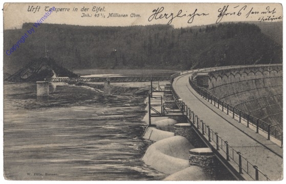 Kall, Urft, Talsperre in der Eifel