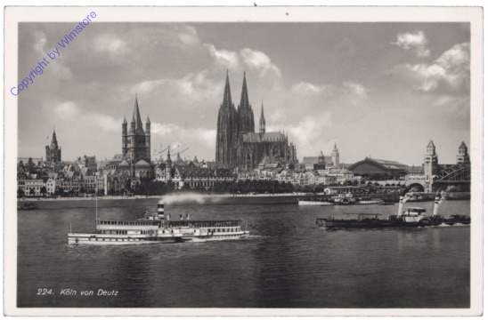 Köln, von Deutz
