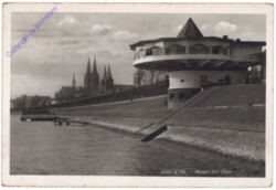 Köln, Bastei mit Dom