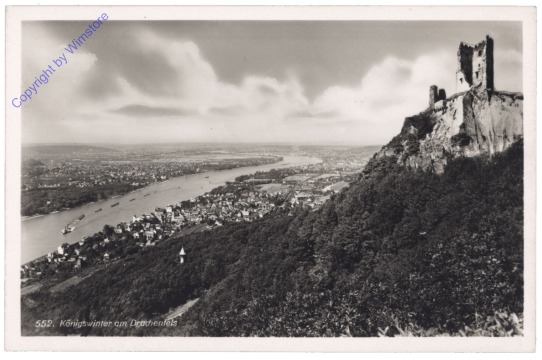 Königswinter, am Drachenfels
