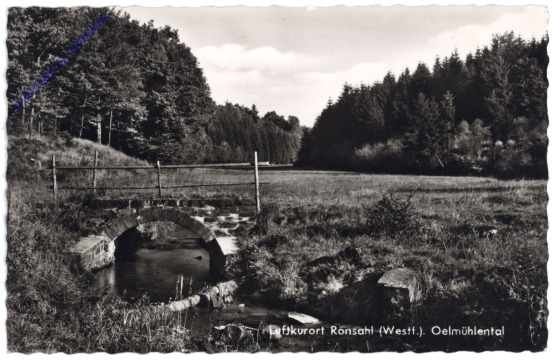 Rönsahl, Oelmühlental