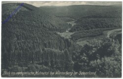 Winterberg, Blick ins romantische Nuhnetal im Sauerland