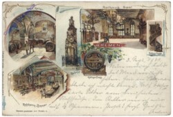 Bremen,  Rathaus Saal, Ratsherrn-Zimmer, Rose Keller