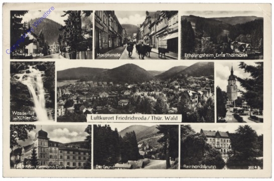 Friedrichroda, Multiansicht