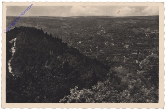 Jena, Blick auf Jena über den Hausberg