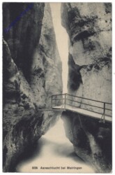 Meiringen, Aareschlucht