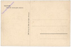 Weimar, Goethe-Schiller-Archiv