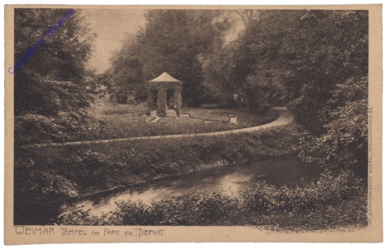 Weimar, Tempel im Park zu Tiefurt