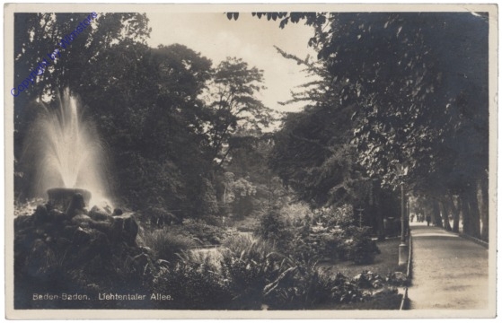Baden-Baden, Liehtentaler Allee