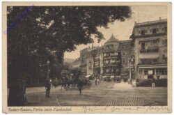 Baden-Baden, Partie beim Fürstenhof