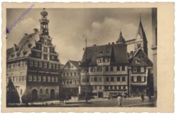 Eßlingen, Partie am alten Rathaus