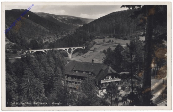 Forbach, Hotel u. Kurhaus Holdereck