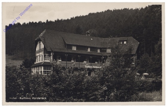 Forbach, Hotel u. Kurhaus Holdereck