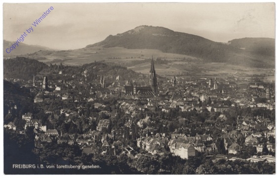 Freiburg, vom Lorettoturm gesehen