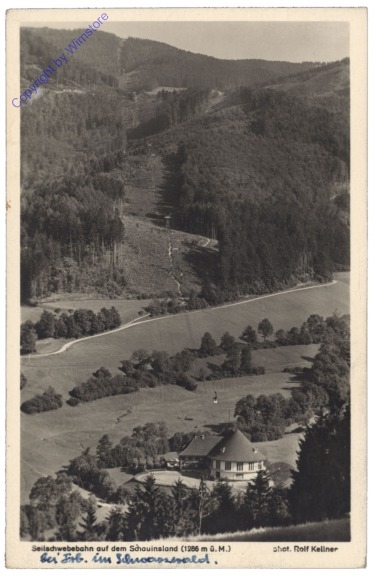 Freiburg, Seilschwebebahn auf dem Schauinsland