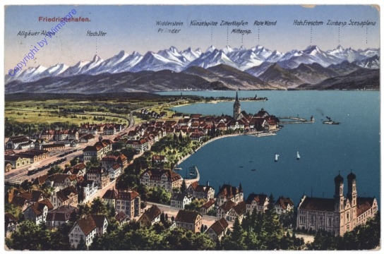 Friedrichshafen, Ortsansicht