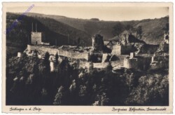 Geislingen, Burgruine Holfenstein, Gesamtansicht